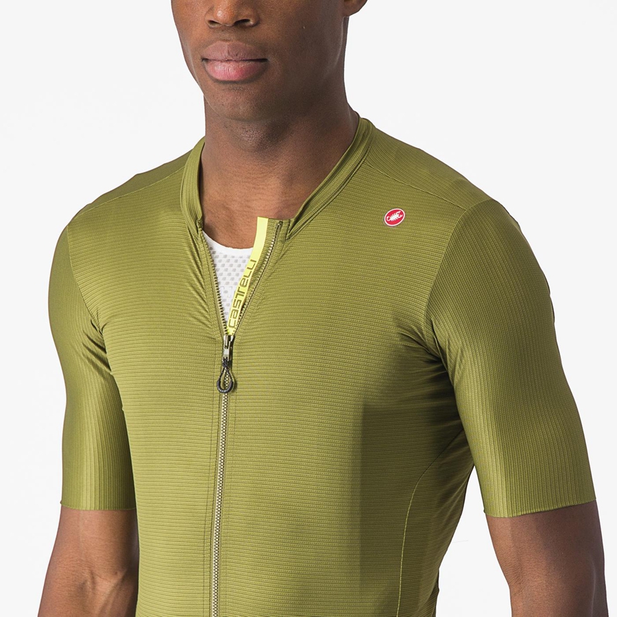 Olive / Light Green Rawlings ESPRESSO Men Jersey | 9073EAHXR