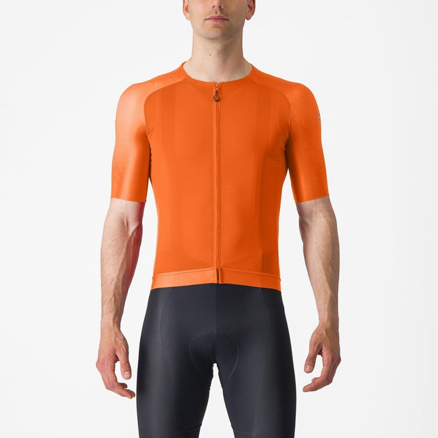 Orange Rawlings AERO RACE 7.0 Men Jersey | 2453VGCWU