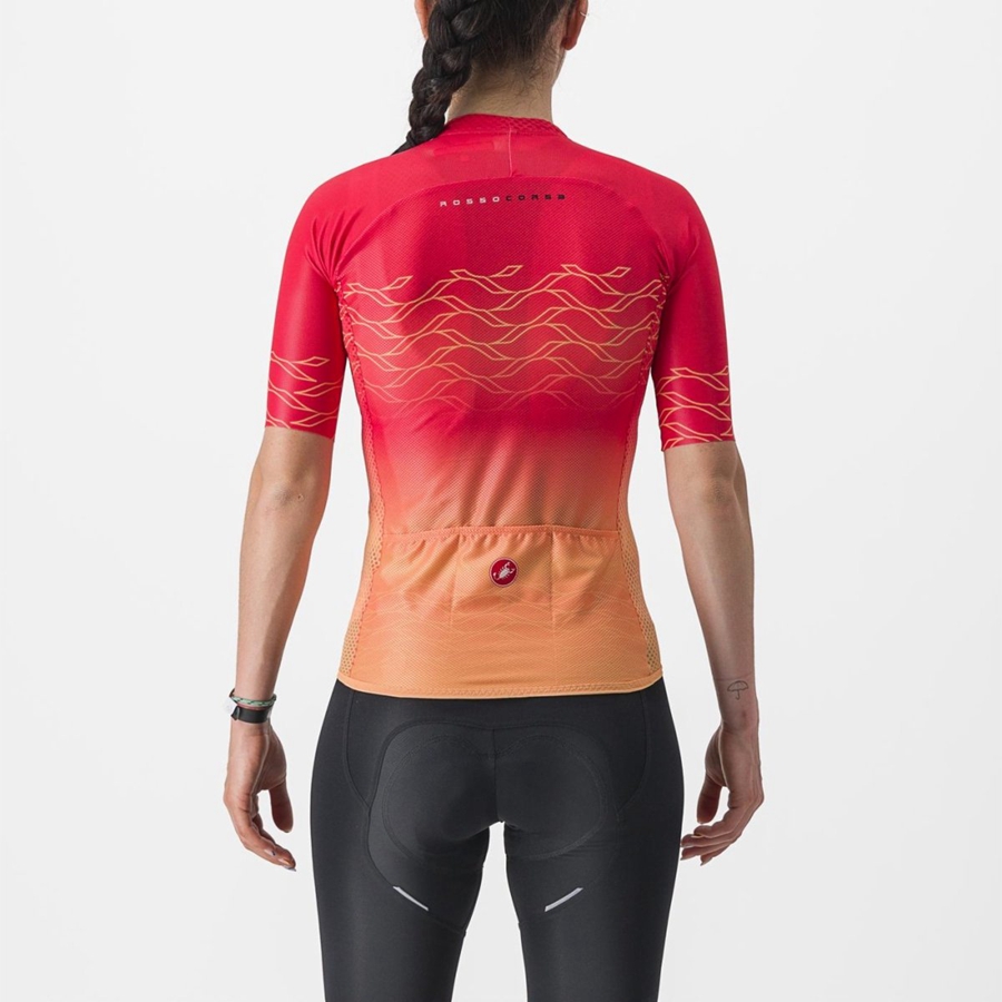 Orange Rawlings CLIMBER'S 2.0 W Women Jersey | 7485UMGLY