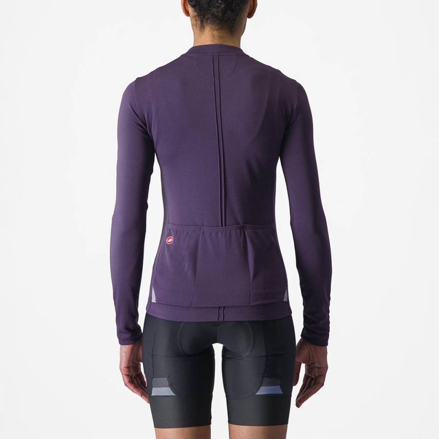 Purple Rawlings ANIMA 4 LONG SLEEVE Women Jersey | 7169CTSDQ