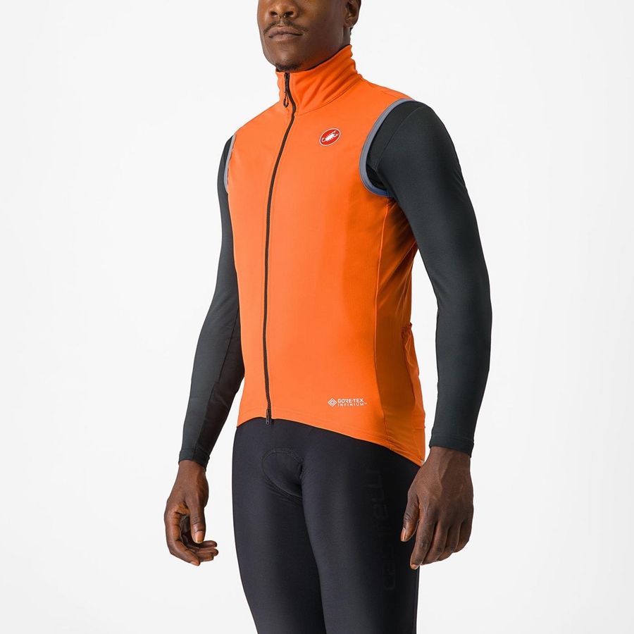 Red Orange Rawlings PERFETTO RoS 2 Men Vest | 5241OSIZN