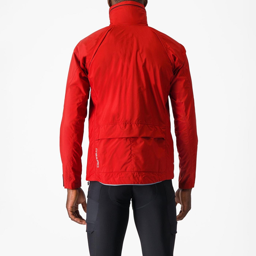 Red Rawlings TRAIL GT Men Jackets | 7289UKZGS