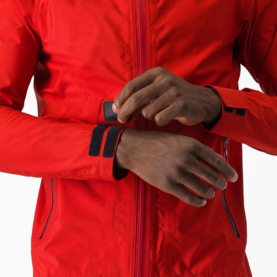 Red Rawlings TRAIL GT Men Jackets | 7289UKZGS