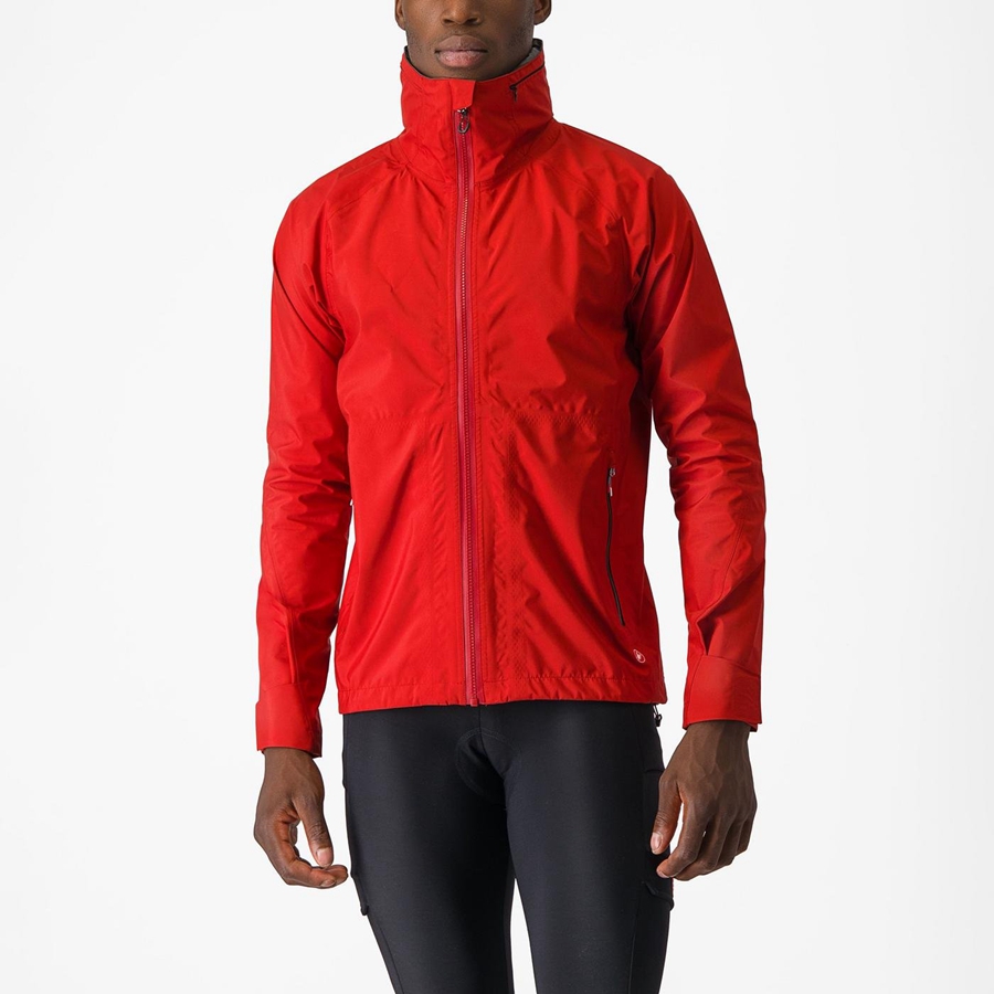 Red Rawlings TRAIL GT Men Jackets | 7289UKZGS