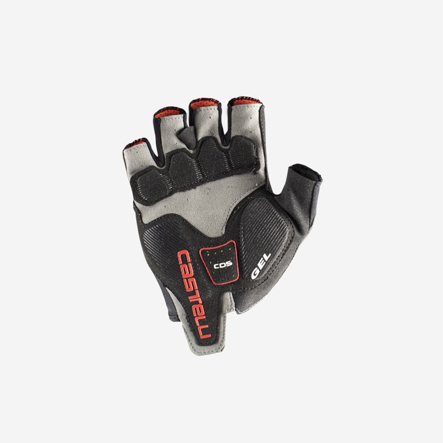 Red / Black Rawlings ARENBERG GEL 2 Men Gloves | 0687POJSL