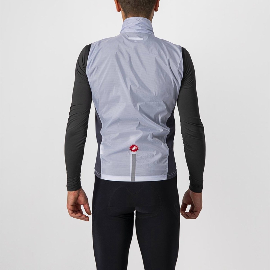 Silver Grey / Dark Grey Rawlings SQUADRA STRETCH Men Vest | 7302UPBMT