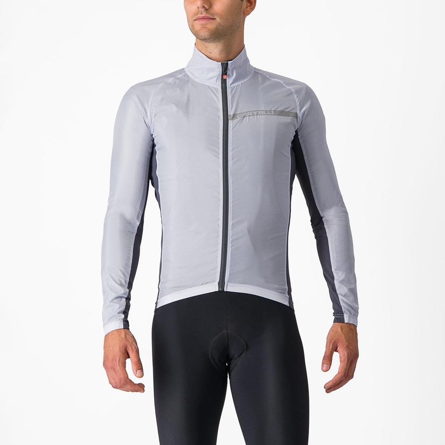 Silver Grey / Dark Grey Rawlings SQUADRA STRETCH Men Protection | 6839CFJDH