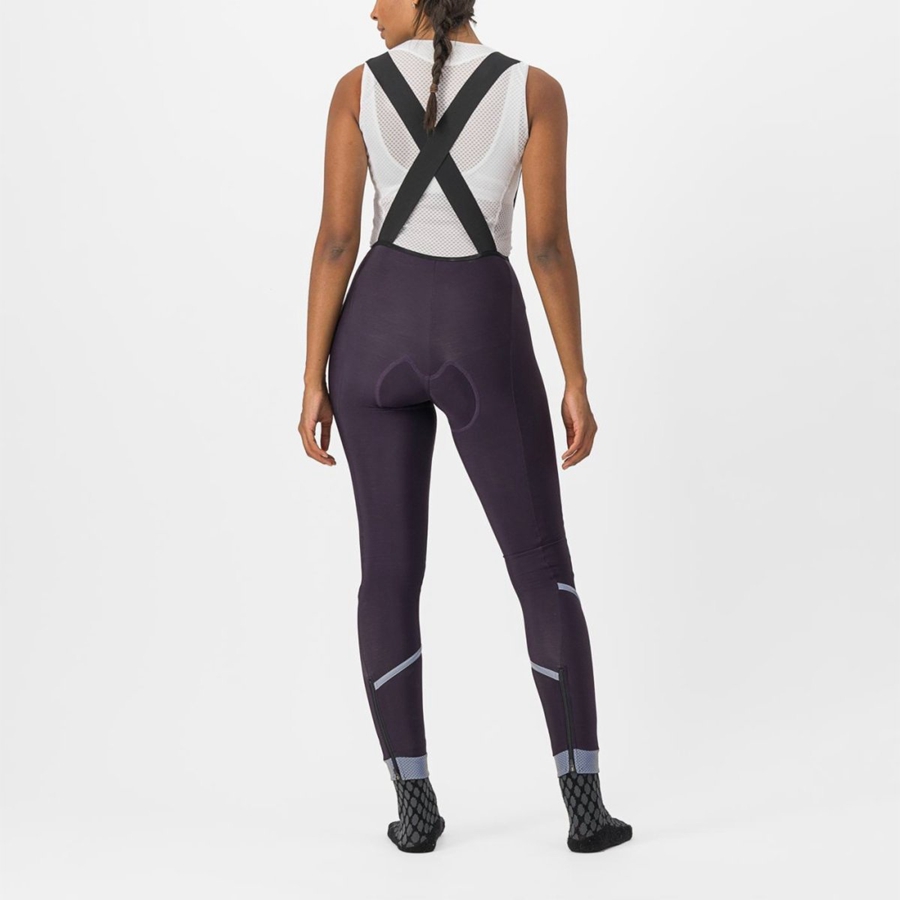 Silver Rawlings VELOCISSIMA DT Women Bib Tights | 3260MAXCG