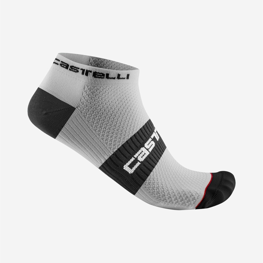 White Black Rawlings LOWBOY 2 Men Socks | 3460HSWFM