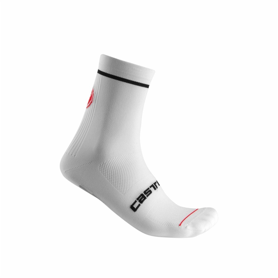 White Rawlings ENTRATA 13 Men Socks | 8532NGOLE