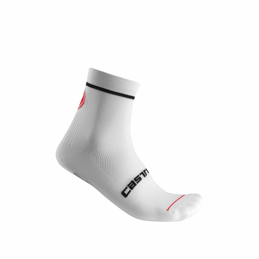 White Rawlings ENTRATA 9 Men Socks | 7941YRNAU