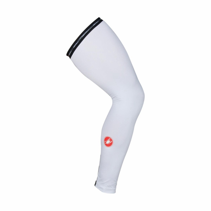 White Rawlings UPF 50 + LIGHT LEG SLEEVES Women Leg Warmer | 1603YDPEX