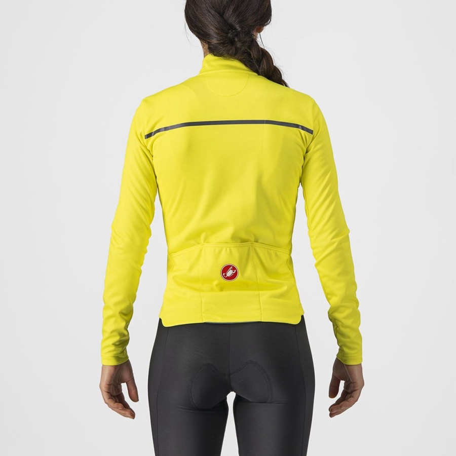 Yellow / Dark Grey Rawlings SINERGIA 2 FZ Women Jersey | 8053GEJXI