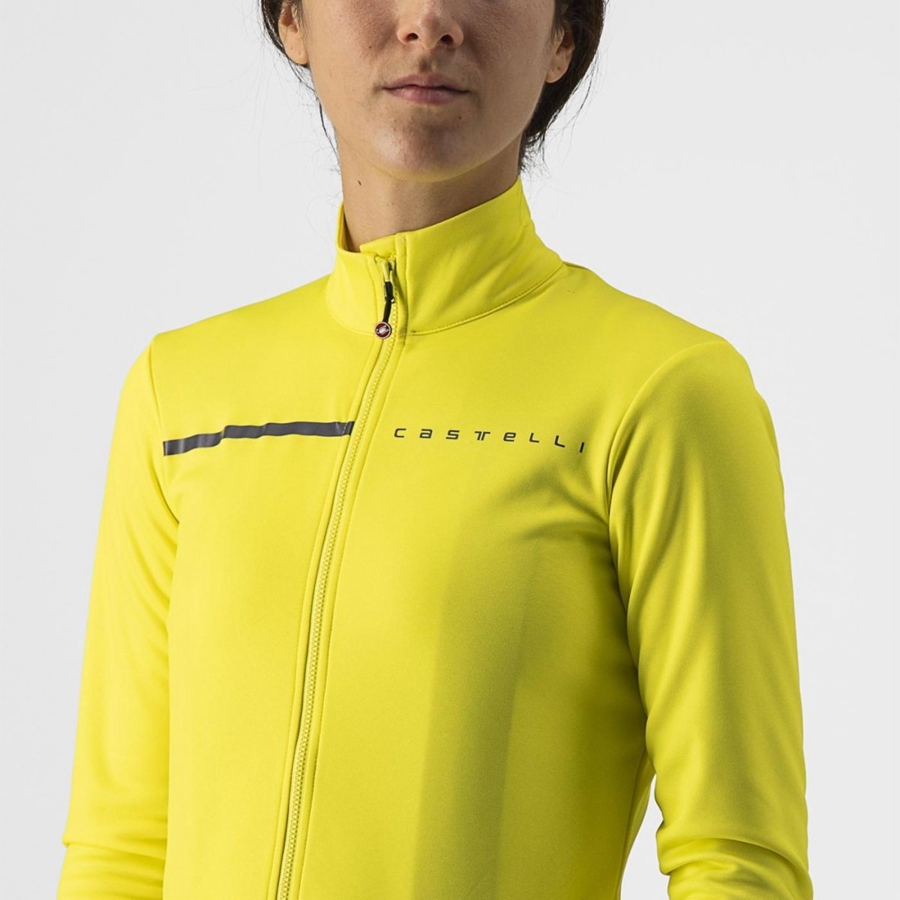 Yellow / Dark Grey Rawlings SINERGIA 2 FZ Women Jersey | 8053GEJXI