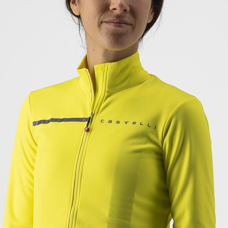 Yellow / Dark Grey Rawlings SINERGIA 2 FZ Women Jersey | 8053GEJXI